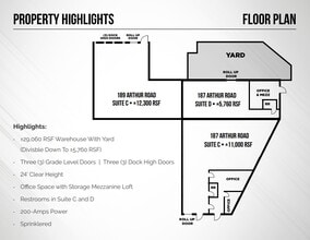 187-189 Arthur Rd, Martinez, CA à louer Plan d’étage– Image 1 sur 1