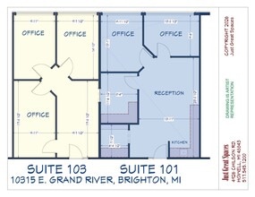 10315 E Grand River Ave, Brighton, MI à louer Photo intérieure– Image 1 sur 8