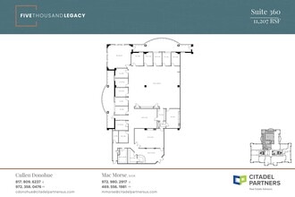 5000 Legacy Dr, Plano, TX à louer Plan d’étage– Image 1 sur 1