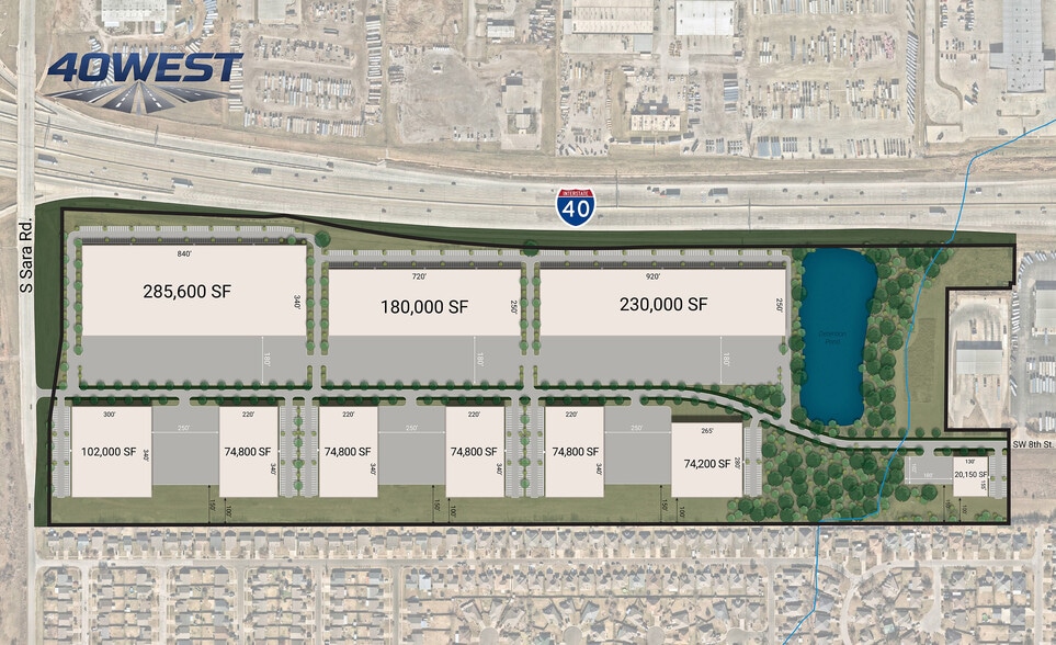 S Sara Rd & I-40, Oklahoma City, OK à vendre - Autre – Image 2 sur 2