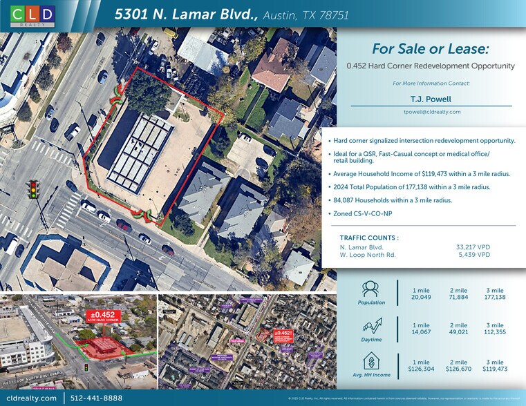 5301 N Lamar Blvd, Austin, TX à vendre - Photo de l’immeuble – Image 2 sur 2