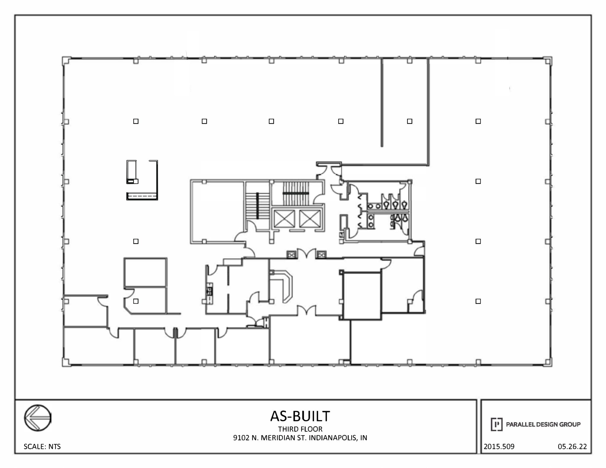 9102 N Meridian St, Indianapolis, IN à louer Plan de site– Image 1 sur 1