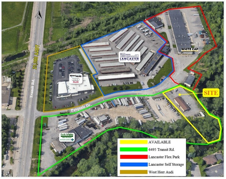 6495 Transit Rd, Bowmansville, NY à louer - Aérien – Image 2 sur 2