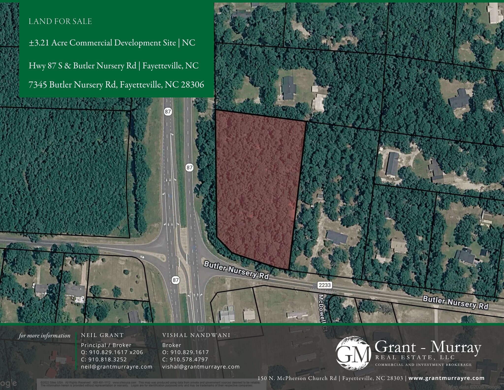 7345 Butler Nursery Rd, Fayetteville, NC à vendre Photo principale– Image 1 sur 3