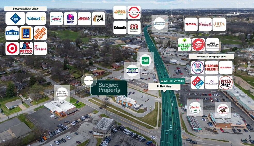 2204 N Belt Hwy, Saint Joseph, MO à vendre - Photo de l’immeuble – Image 3 sur 3