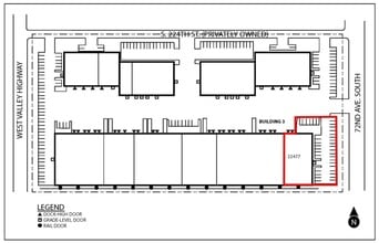 22441-22477 72nd Ave S, Kent, WA à louer Plan d’étage– Image 1 sur 1