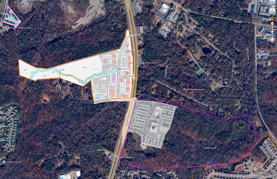 9425 Charlotte Hwy, Fort Mill, SC à vendre - Aérien – Image 3 sur 5