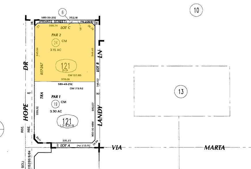 35800 Bob Hope Dr, Rancho Mirage, CA à louer - Plan cadastral – Image 3 sur 7