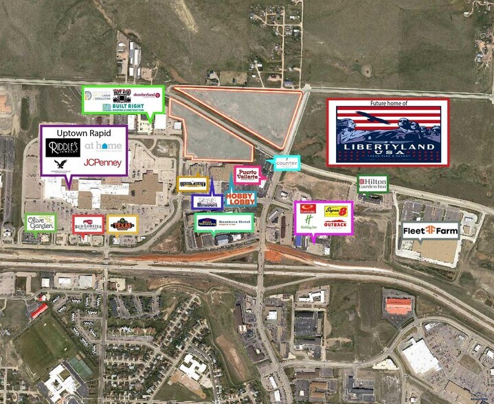 TBD N Mall Dr, Rapid City, SD à vendre - Plan cadastral – Image 1 sur 3