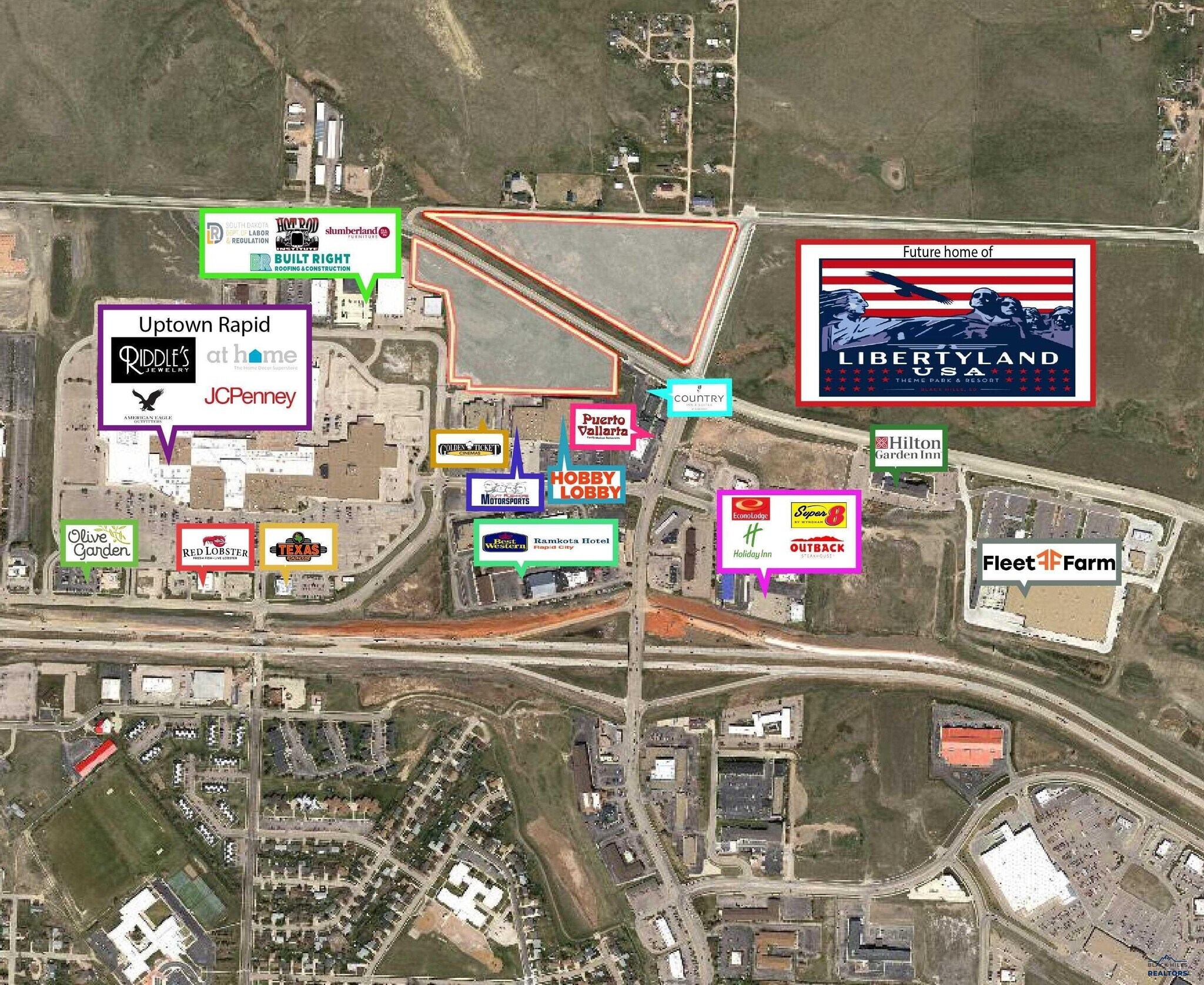 TBD N Mall Dr, Rapid City, SD à vendre Plan cadastral– Image 1 sur 4