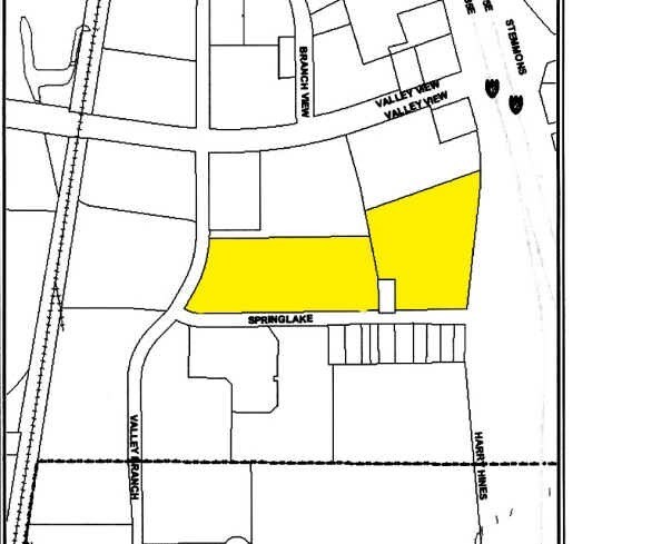 2309 Springlake Rd, Farmers Branch, TX à louer Plan cadastral– Image 1 sur 7