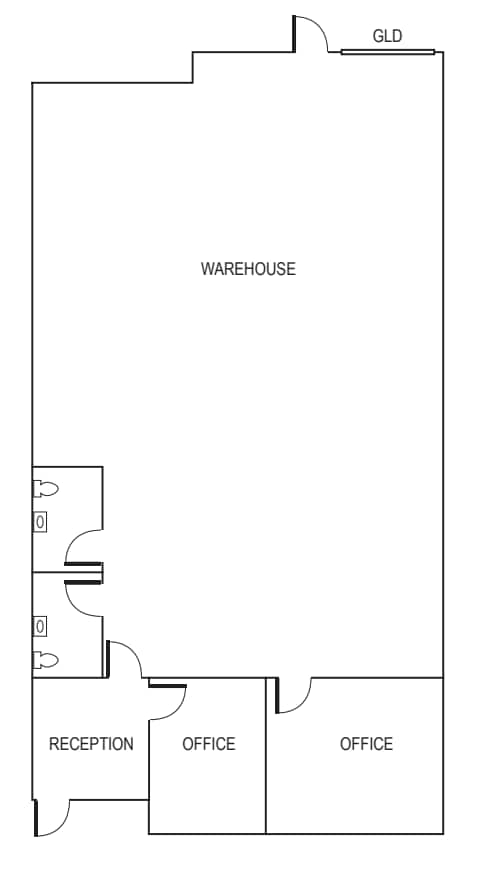 2211 Fortune Dr, San Jose, CA à louer Plan d’étage– Image 1 sur 1