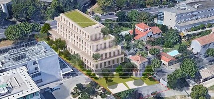 Marseille - VUE AÉRIENNE vue de carte