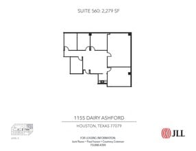 14701 St. Marys Ln, Houston, TX à louer Plan d’étage– Image 1 sur 1
