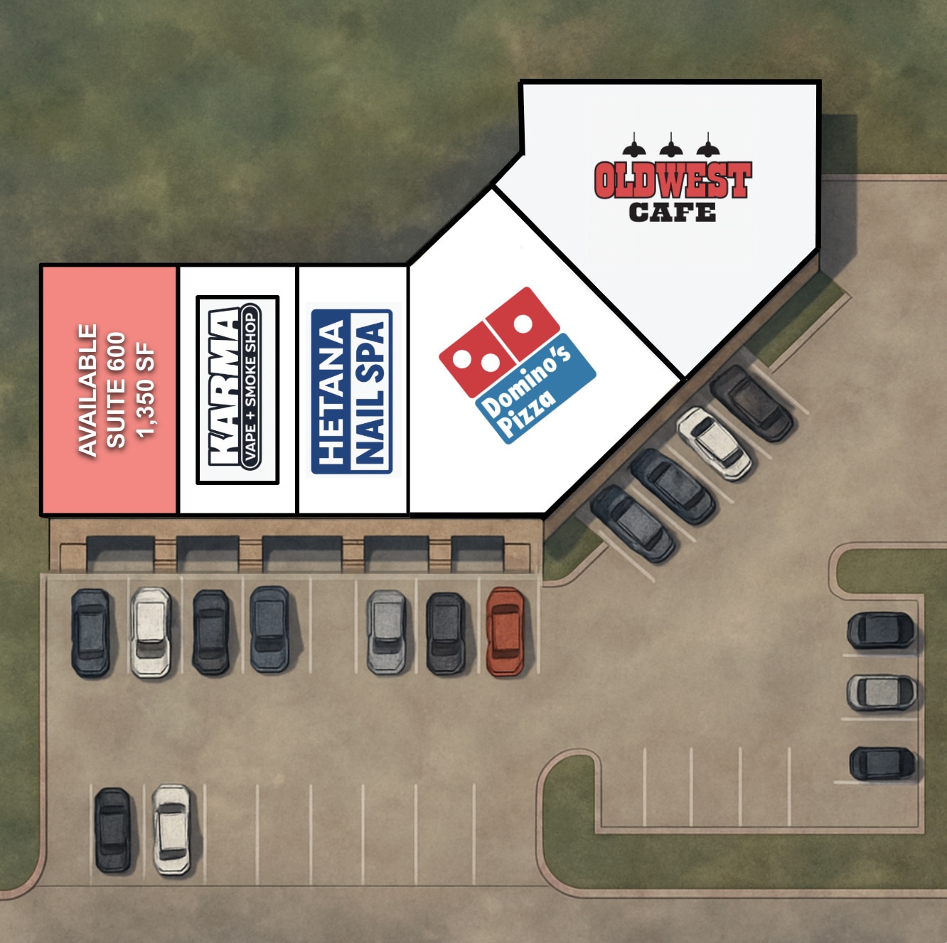 600 W Northwest Hwy, Grapevine, TX à louer Plan de site– Image 1 sur 1