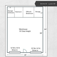 2500 Cleveland Ave N, Roseville, MN à vendre Plan d’étage– Image 1 sur 1