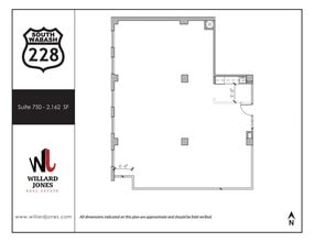228 S Wabash Ave, Chicago, IL à louer Plan d’étage– Image 1 sur 1