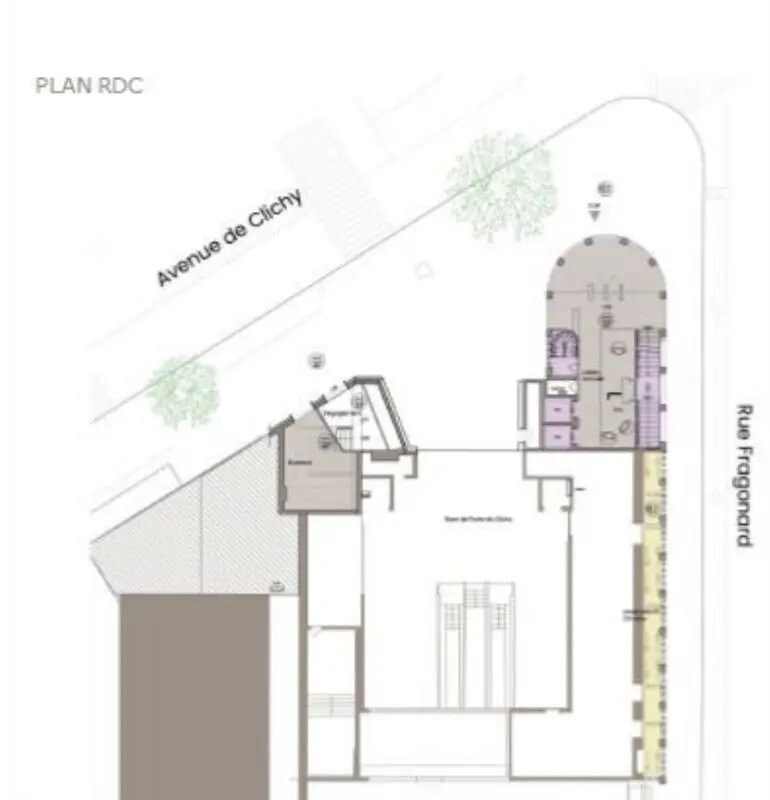 Bureau dans Paris à louer Plan d’étage– Image 1 sur 3