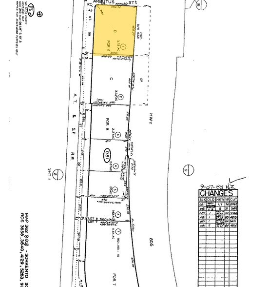 10655 Sorrento Valley Rd, San Diego, CA à louer - Plan cadastral – Image 2 sur 10