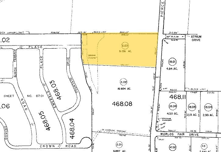 160 Pierce St, Somerset, NJ à louer - Plan cadastral – Image 2 sur 15