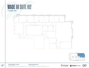 5440 Wade Park Blvd, Raleigh, NC à louer Plan de site– Image 1 sur 2