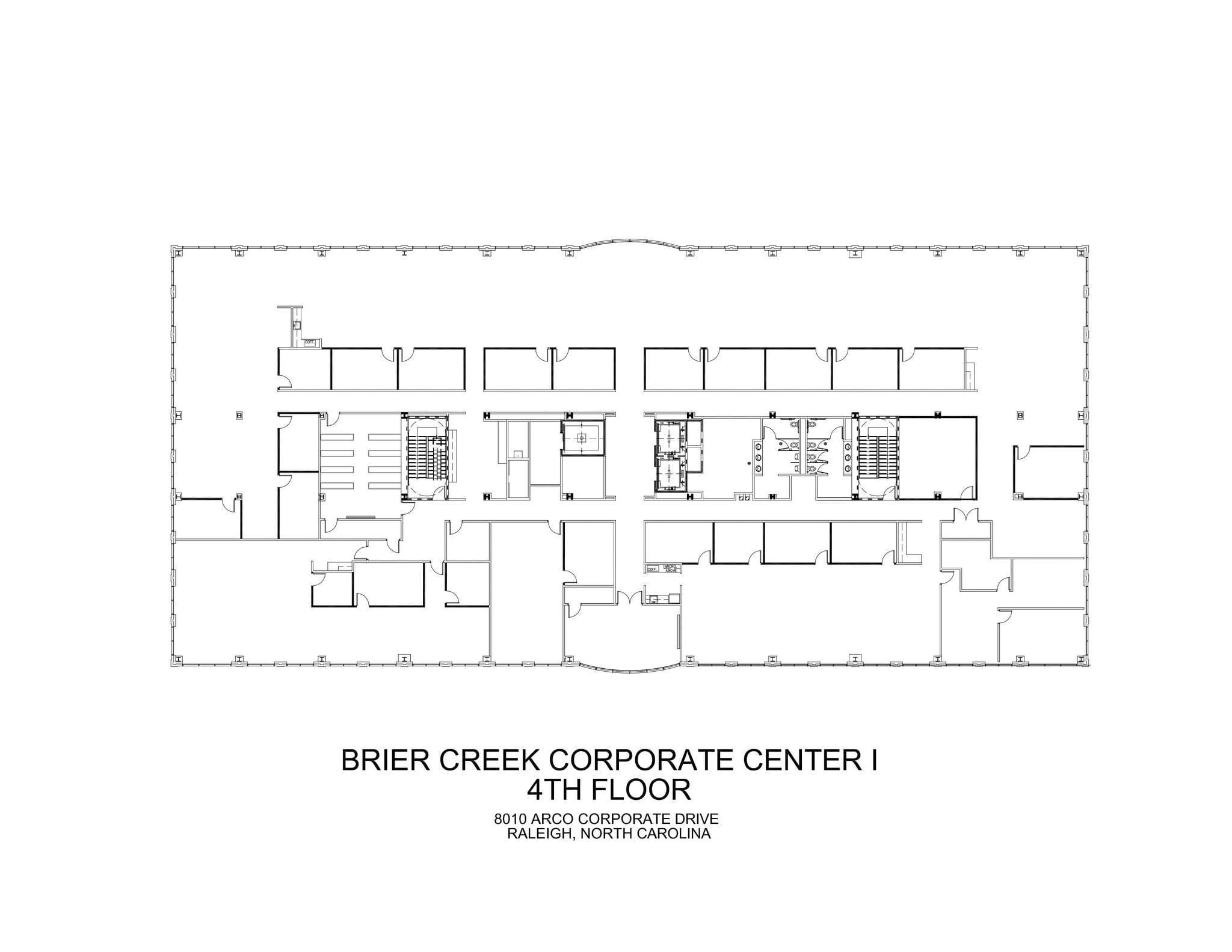 8020 Arco Corporate Dr, Raleigh, NC à louer Plan d’étage– Image 1 sur 1