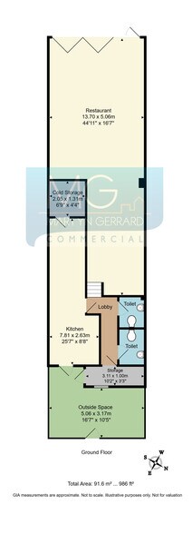 1358 High Rd, Londres à louer - Plan d’étage – Image 3 sur 14