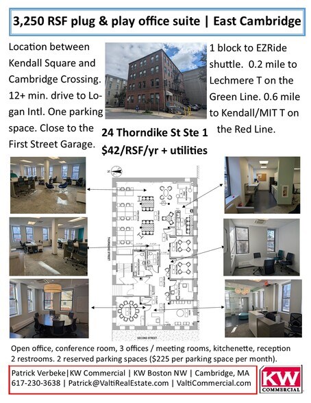 24 Thorndike St, Cambridge, MA à louer - Photo de l’immeuble – Image 3 sur 23