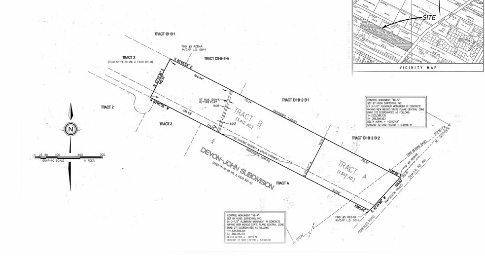 3871 Corrales Rd, Corrales, NM à vendre - Plan cadastral – Image 2 sur 6