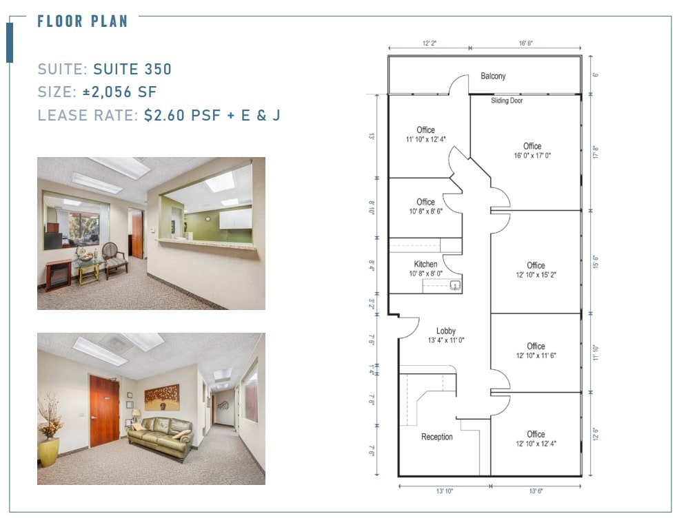 2333 Camino del Rio S, San Diego, CA à louer Plan d’étage– Image 1 sur 7