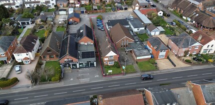 65 Leigh Rd, Wimborne, DOR - VUE AÉRIENNE  vue de carte