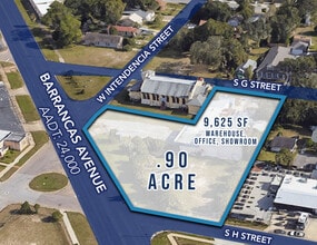 1401 Barrancas Ave, Pensacola, FL - Vue aérienne vue de carte - Image1