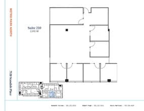 7520 Standish Pl, Rockville, MD à louer Plan d’étage– Image 2 sur 2