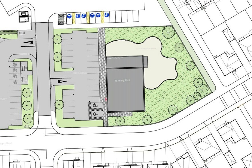 7 Albright Close, Pocklington à louer - Plan de site – Image 2 sur 3