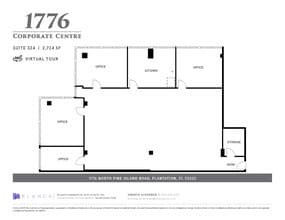 1776 N Pine Island Rd, Plantation, FL à louer Plan d’étage– Image 1 sur 1