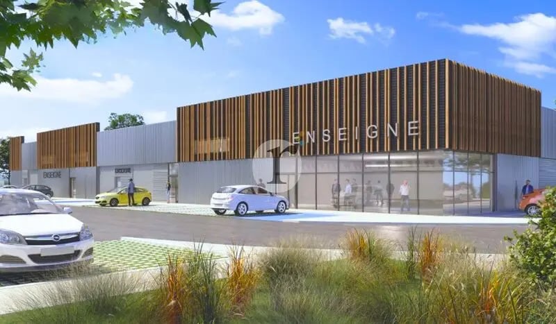 Local commercial dans Croix à louer - Photo de l’immeuble – Image 2 sur 3