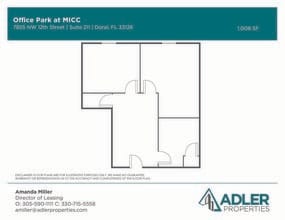 1200 NW 78th Ave, Doral, FL à louer Plan d’étage– Image 1 sur 1