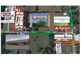 380 E State Highway CC, Nixa, MO - VUE AÉRIENNE vue de carte - Image1