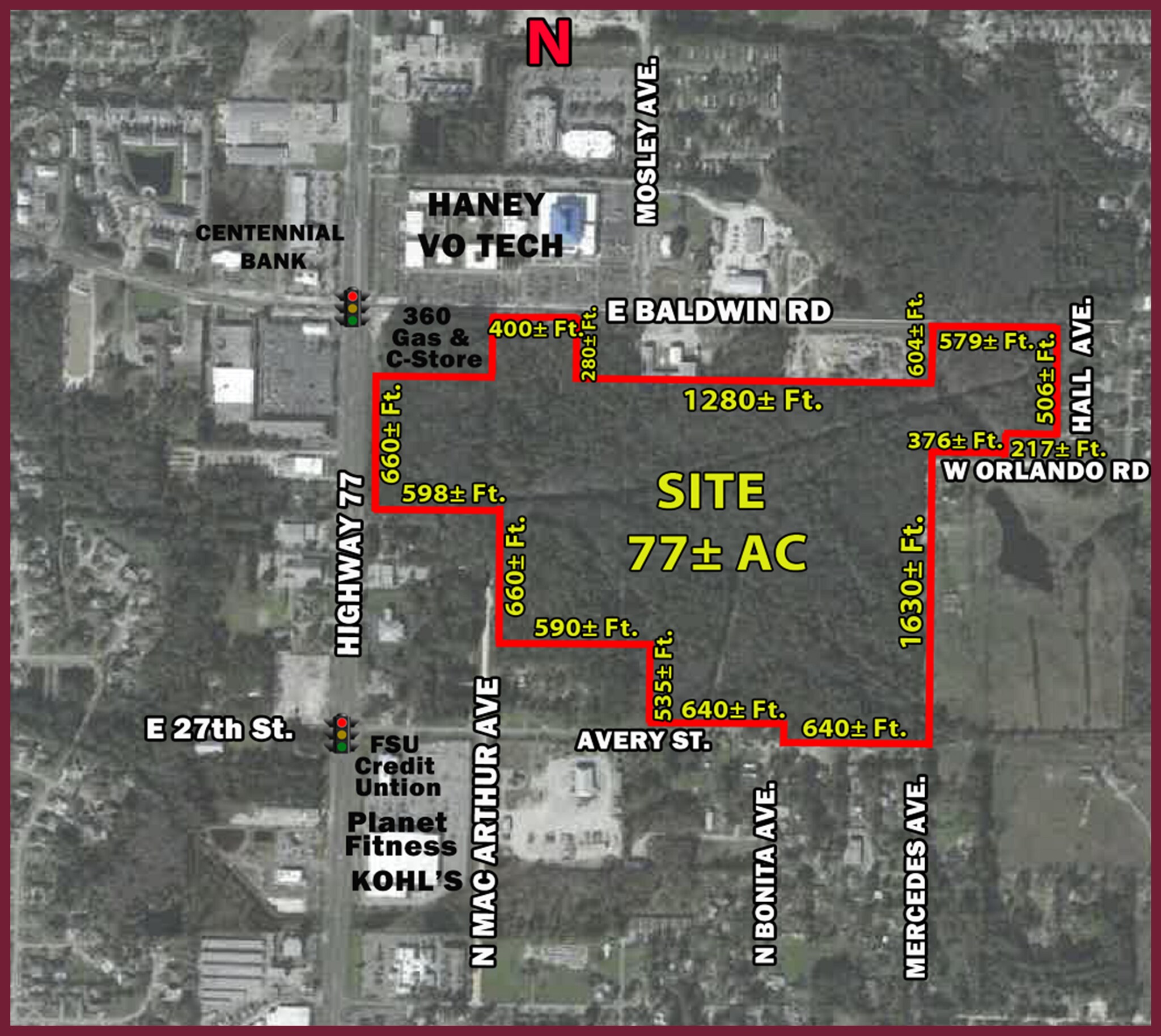 000 Hwy 77 & E Baldwin Rd, Panama City, FL à vendre Photo principale– Image 1 sur 2