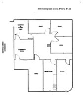 480 Sawgrass Corporate Pky, Sunrise, FL à louer Plan d’étage– Image 1 sur 11