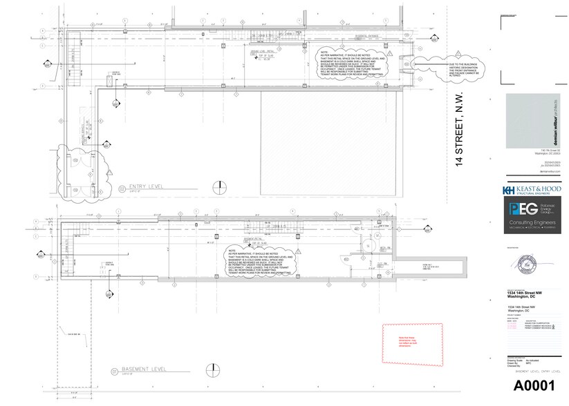 1534 14th St NW, Washington, DC à louer - Plan d’étage – Image 2 sur 4