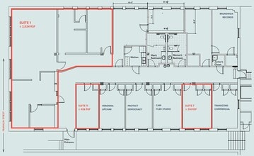 155-157 E Franklin St, Chapel Hill, NC à louer Plan d’étage– Image 1 sur 1