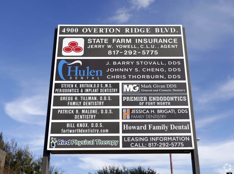 4900 Overton Ridge Blvd, Fort Worth, TX à louer - Photo de l’immeuble – Image 3 sur 3