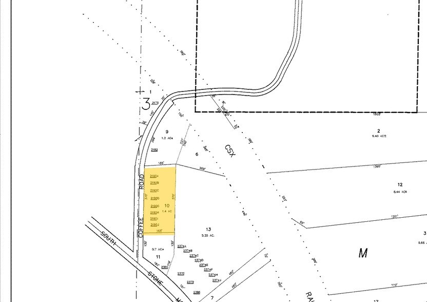 2190 Coffee Rd, Lithonia, GA à vendre - Plan cadastral – Image 3 sur 4