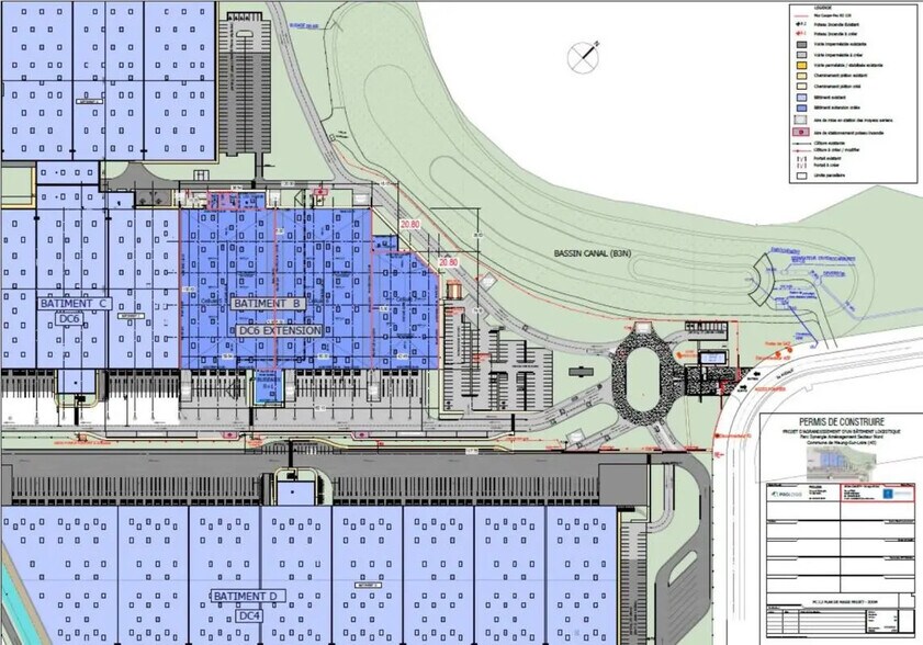 Industriel/Logistique dans Meung-sur-Loire à louer - Plan de site – Image 3 sur 4