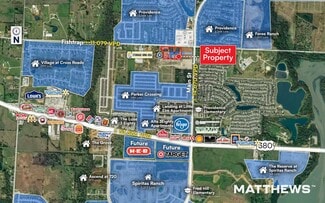 Plus de détails pour SWQ Main St & Fishtrap Rd, Providence Village, TX - Terrain à louer