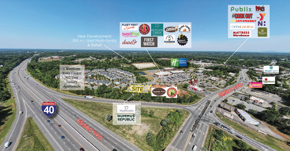 3487 Gentry Ln, Clemmons, NC à louer - Photo de l’immeuble – Image 1 sur 9