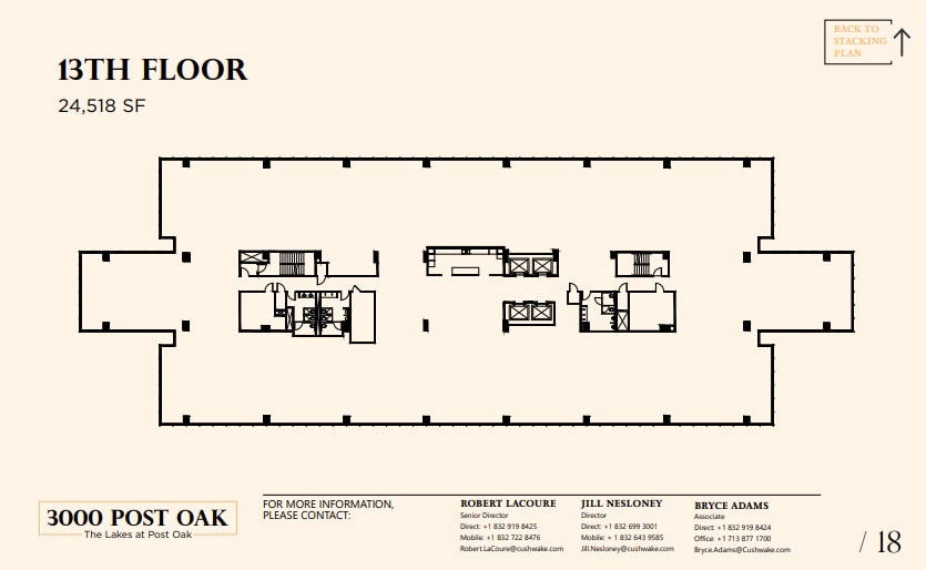 3000 Post Oak Blvd, Houston, TX à louer Plan d’étage– Image 1 sur 1