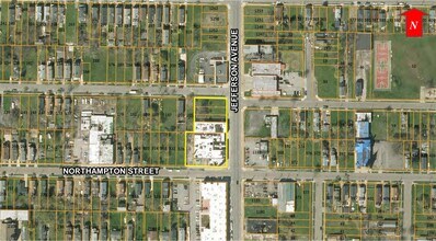 1200 Jefferson Ave, Buffalo, NY - Vue aérienne  vue de carte