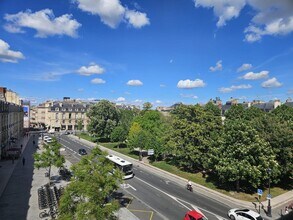 Bordeaux - Vue aérienne vue de carte